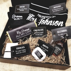 Groom Survival Kit - Your wedding Date Printed